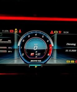 AMG Speedometer Menu Activation via OBD2 for W213 330km IC Type