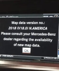 OEM-benz Navigation Update 2021 Map Code NTG 3.5