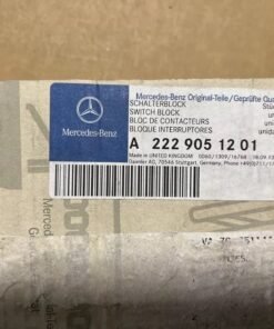 Original Heated Seats Switch Right A2229051201 for Mercedes S Class W222