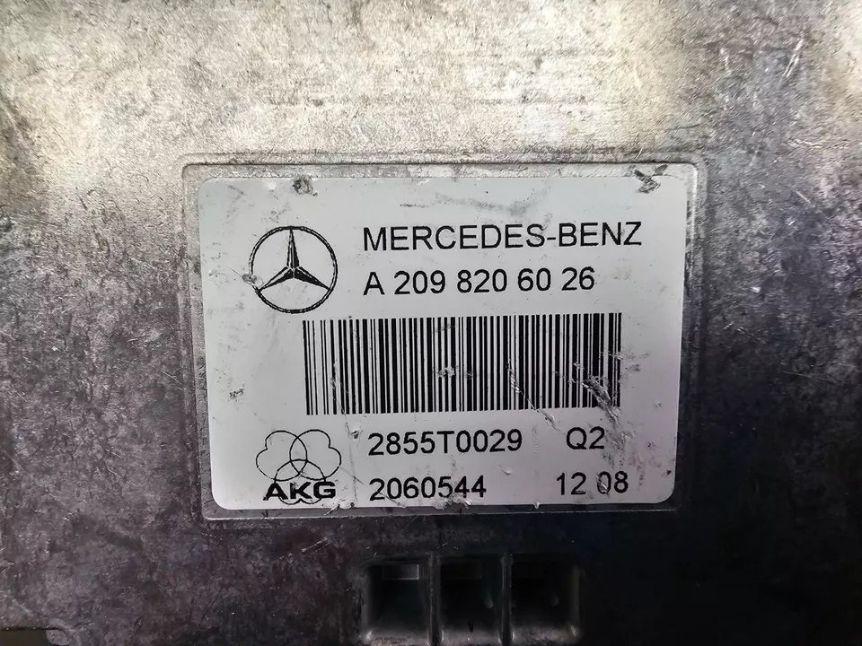 Original Telephone Control Unit A2098206026 for Mercedes CLS 219 Used