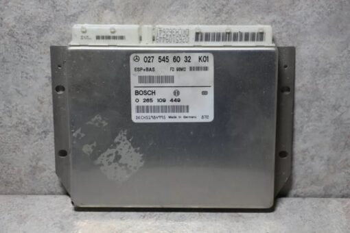 Original Used ABS ESP+BAS Control Unit A0275456032 DE for Mercedes A Class W168