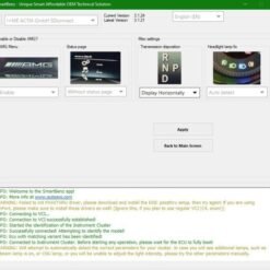 OEM AMG IC Menu Activation via SmartBenz Master Tool