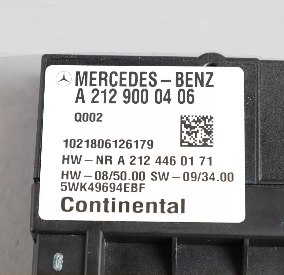 OEM Used Fuel Pump Control Unit A2129000406 for Mercedes W207 E550