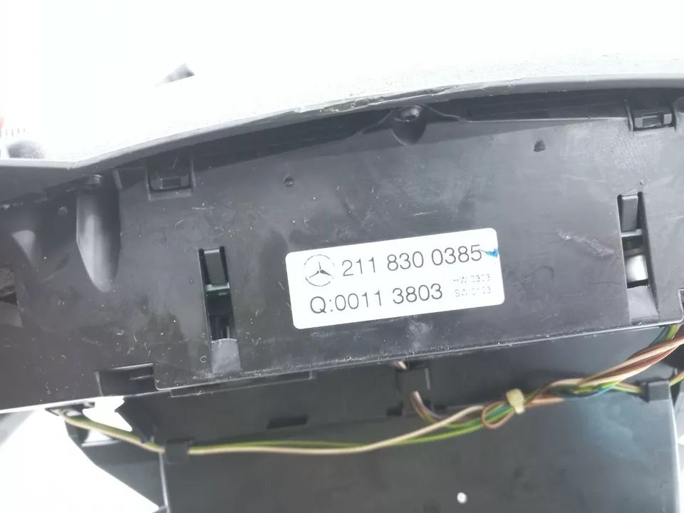 Original Used Clima Control Module 2118300385 A2118300385 for Mercedes Benz E
