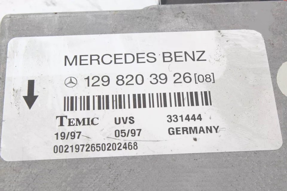 Original Used Convertible Roof Top Control Module 1298203926 for Mercedes R129 SL500 SL320