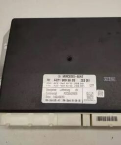 Used Air Suspension Control Module A2219009603 for Mercedes S Class