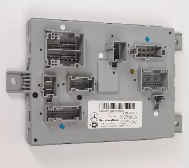 Used Rear Boot SAM Control Module A2229005914 for Mercedes C63S AMG W205 2017